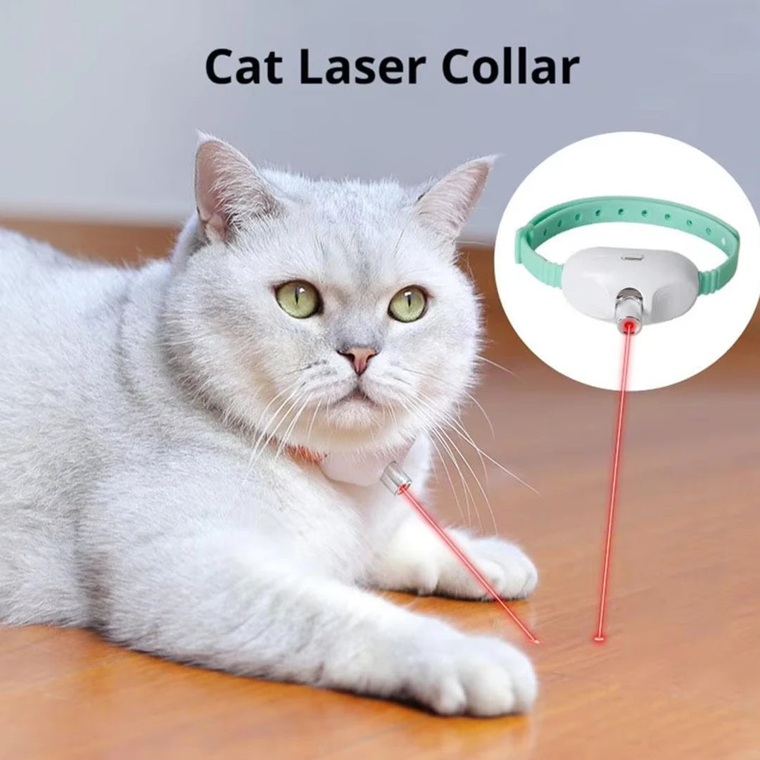 El Collar Encantado — Láser Interactivo Automático para Gatos 🔴⚔️