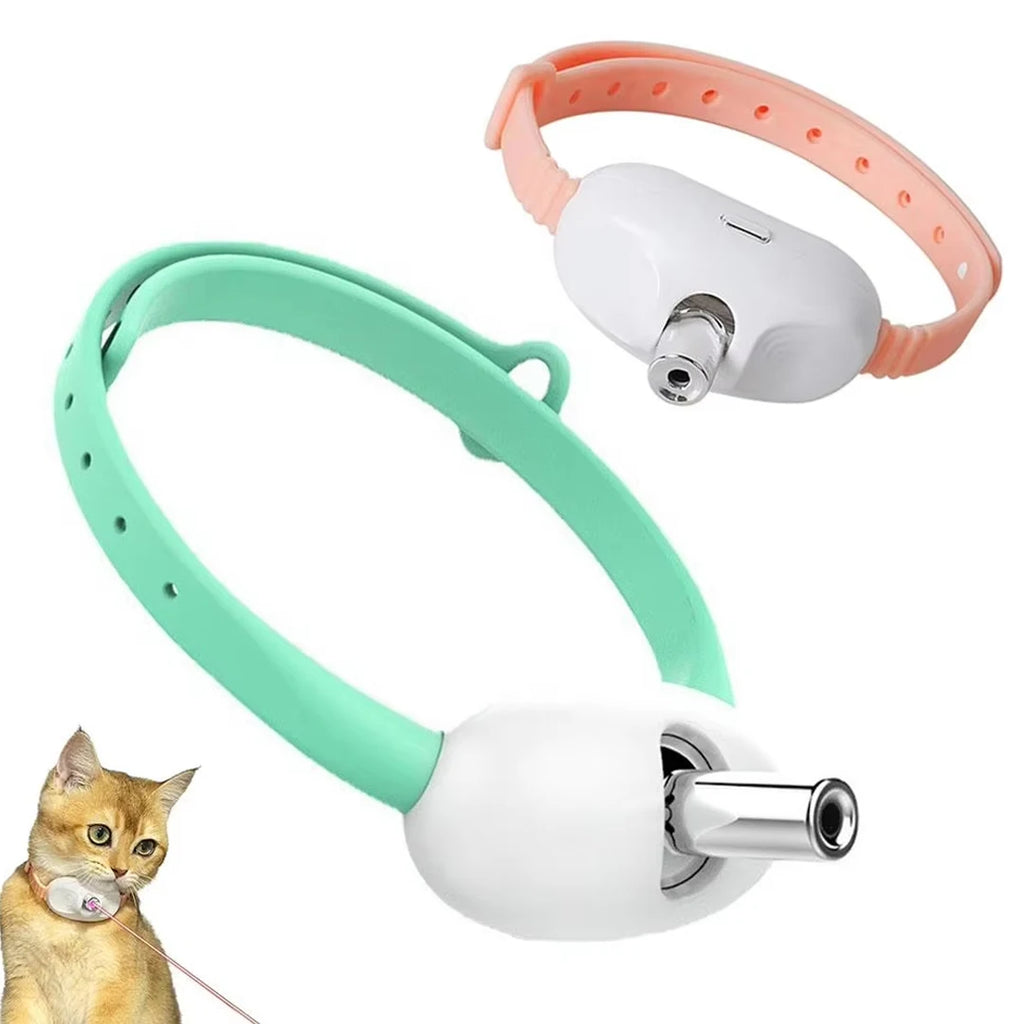 El Collar Encantado — Láser Interactivo Automático para Gatos 🔴⚔️