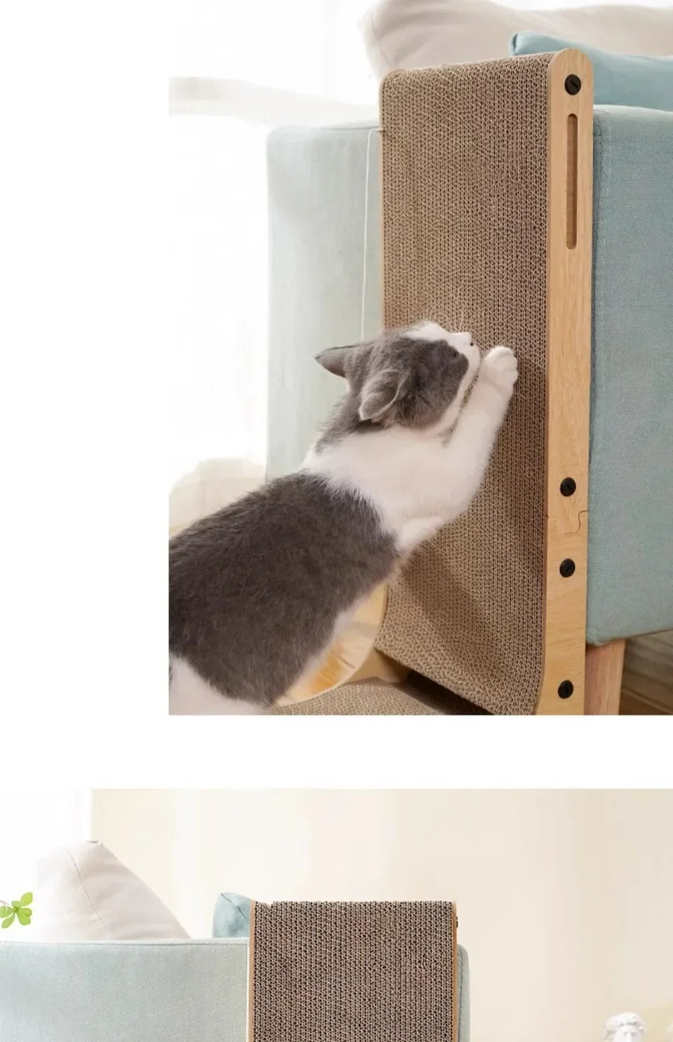 El Bastión del Reino — Rascador de Cartón en L para Gatos 🏰⚔️