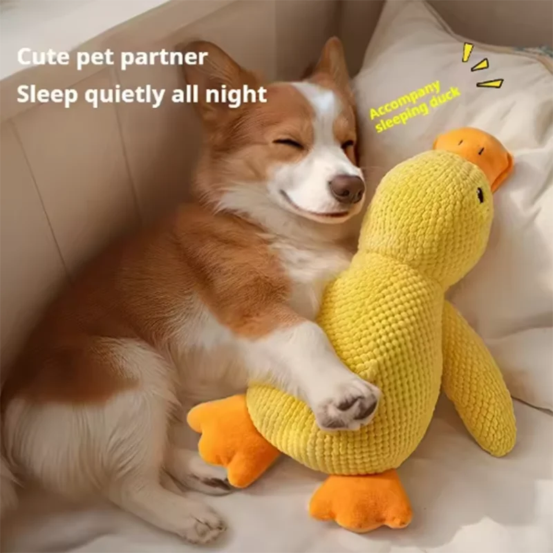 El Pato del Reino — Juguete de Peluche Interactivo para Perros 🦆⚔️
