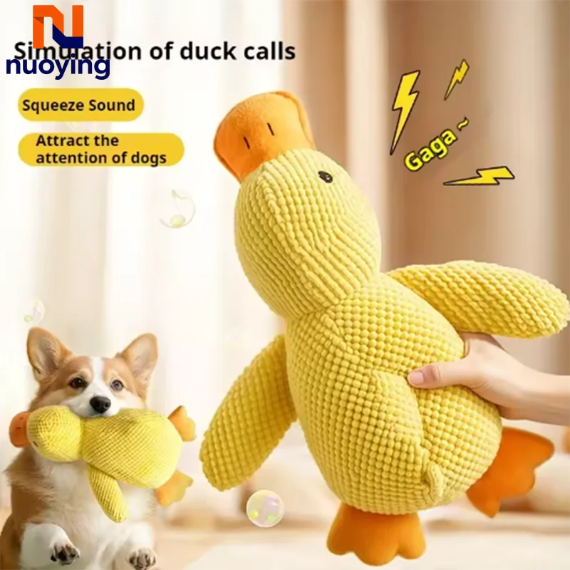 El Pato del Reino — Juguete de Peluche Interactivo para Perros 🦆⚔️