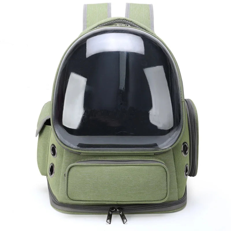 Mochila Transportín para Gatos — La Carroza Real de Su Majestad 👑