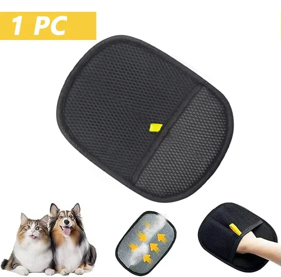 Guanteletes Purificadores del Reino — Guantes Quitapelos Reutilizables para Perros y Gatos