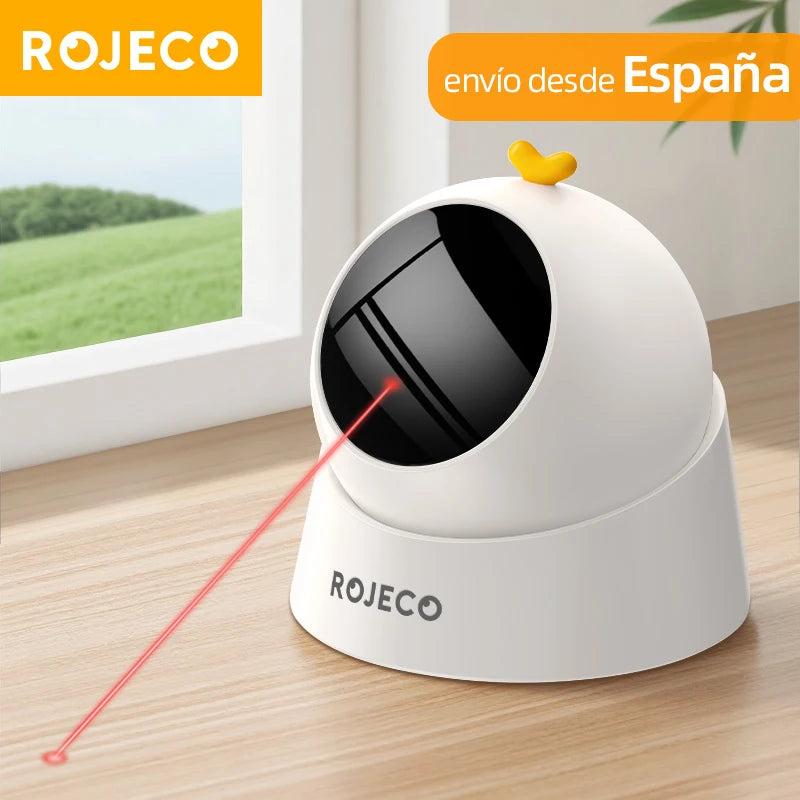 La Torre del Láser — Juguete Láser Automático 360° para Gatos 🔴⚔️