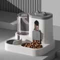 👑 Comedero Real — Dispensador Automático 2 en 1 para Gatos y Perros