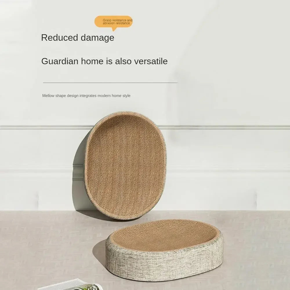 El Trono de Sisal — Rascador y Cama 2 en 1 para Gatos