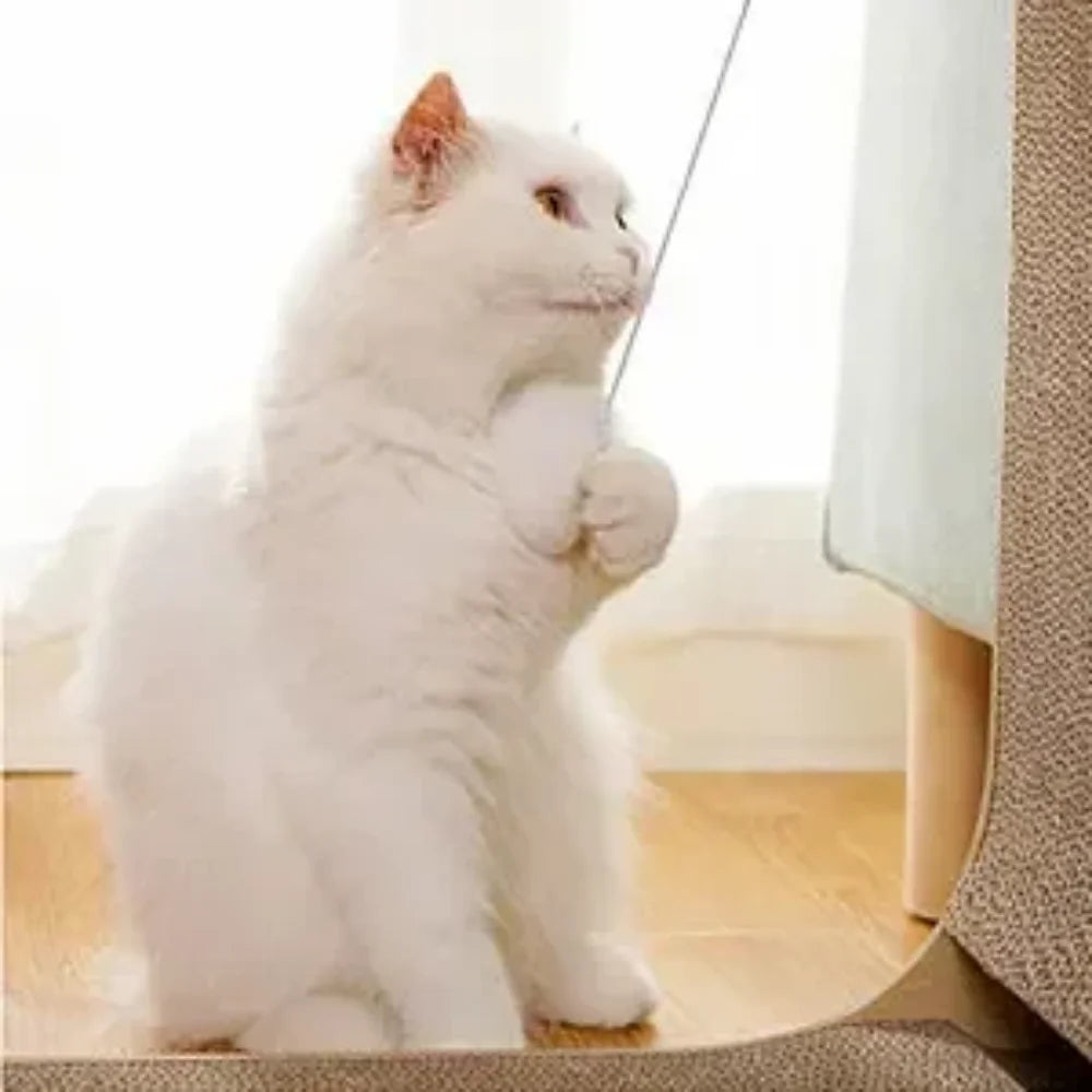 El Bastión del Reino — Rascador de Cartón en L para Gatos 🏰⚔️