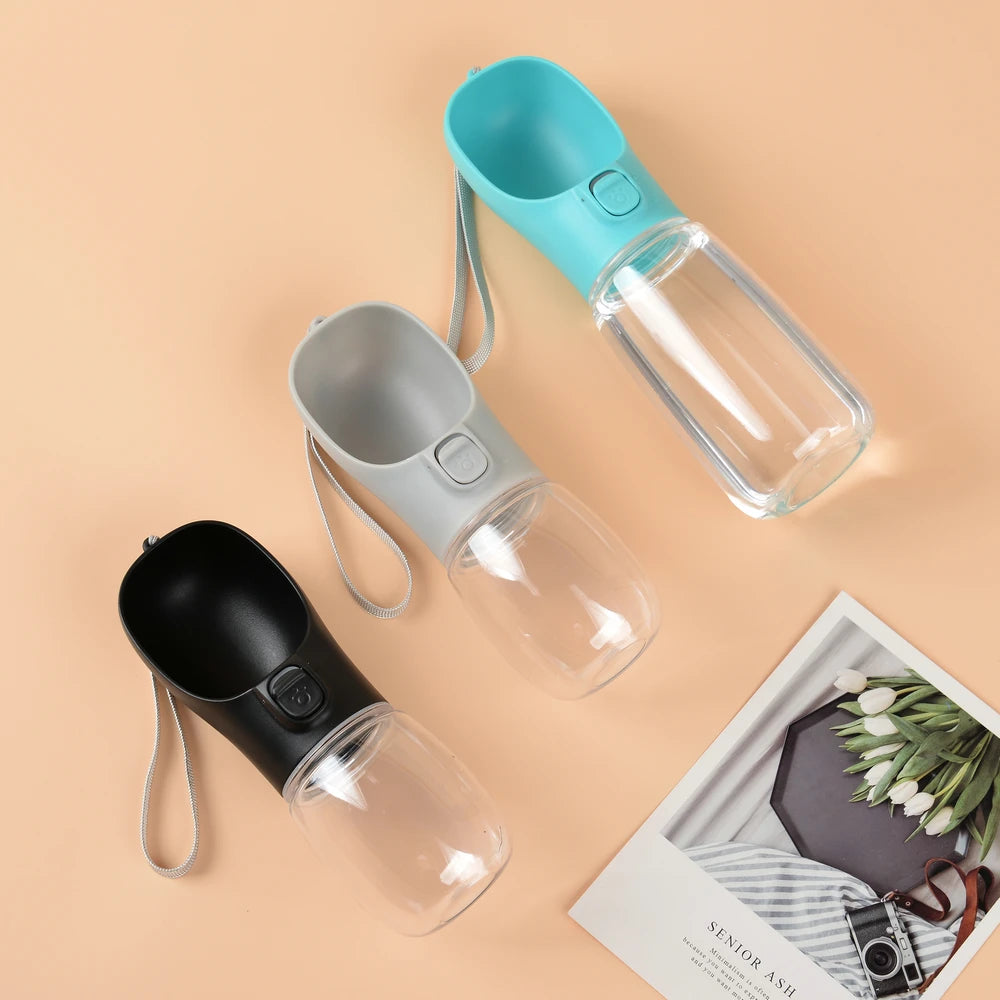 La Cantimplora del Explorador — Botella de Agua Portátil para Perros y Gatos