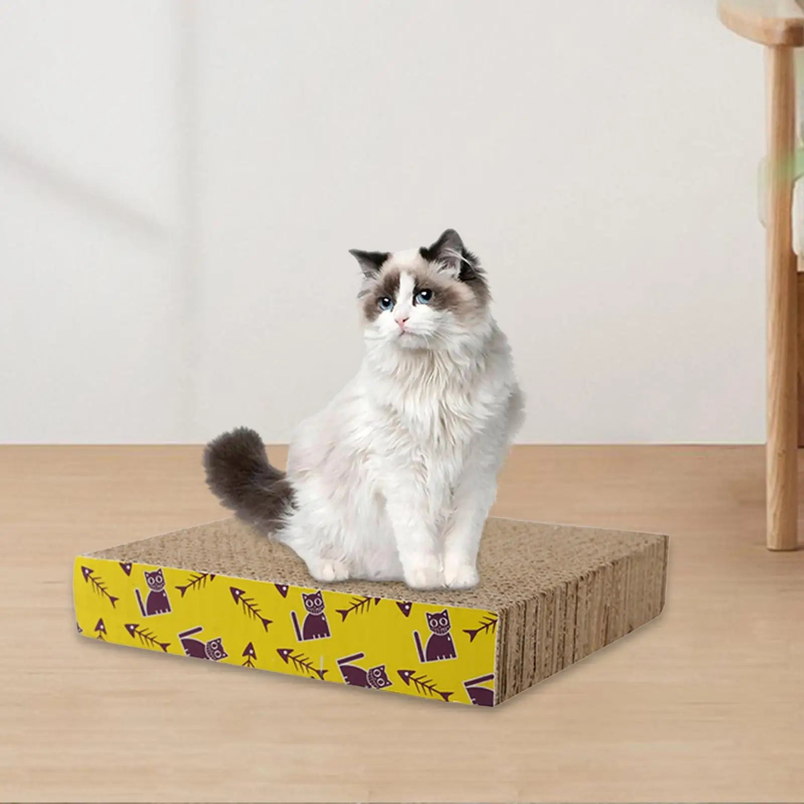 El Lecho de Batalla — Rascador Cama de Cartón para Gatos 🏰⚔️