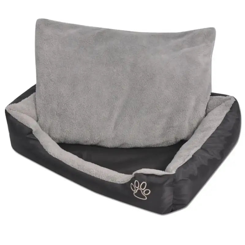 El Lecho Real del Caballero — Cama Premium para Perros 🐶⚔️ tela Oxford antideslizante, repelente al agua y de alta calidad con forro interior suave.