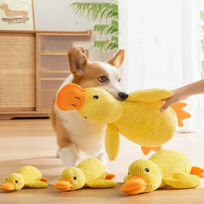 El Pato del Reino — Juguete de Peluche Interactivo para Perros 🦆⚔️