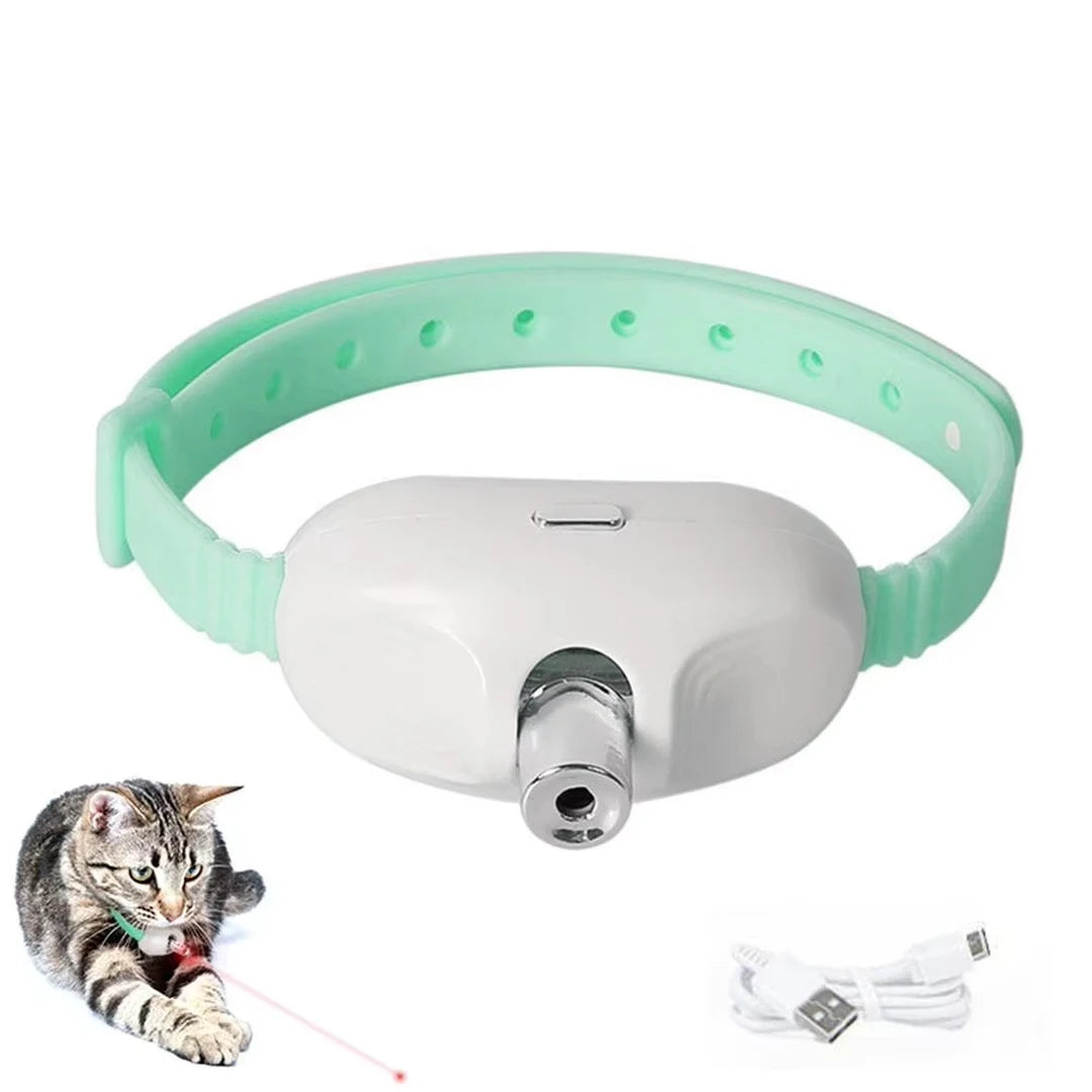 El Collar Encantado — Láser Interactivo Automático para Gatos 🔴⚔️